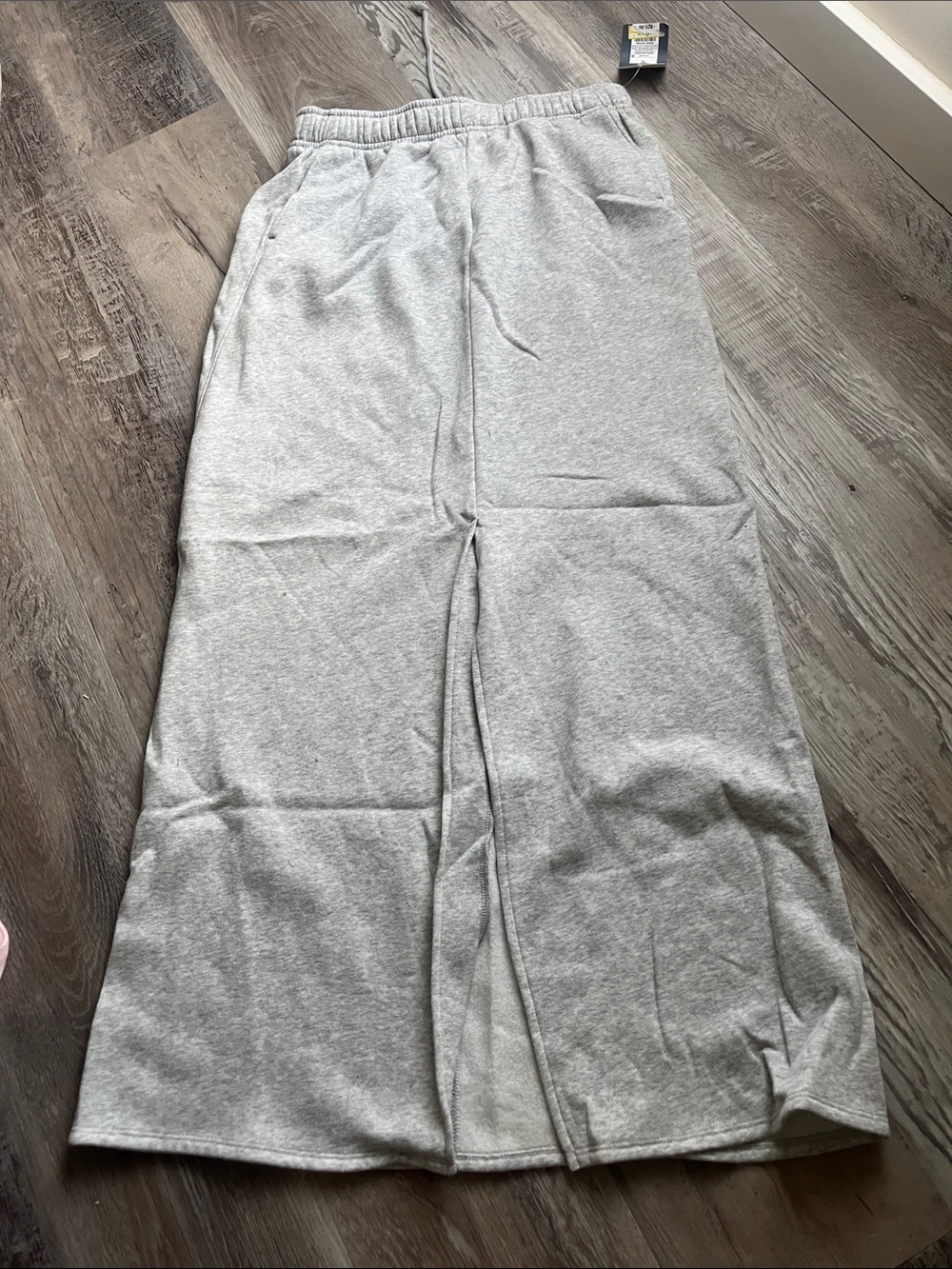 Universal Thread Heather Gray Pull-On Maxi Skirt